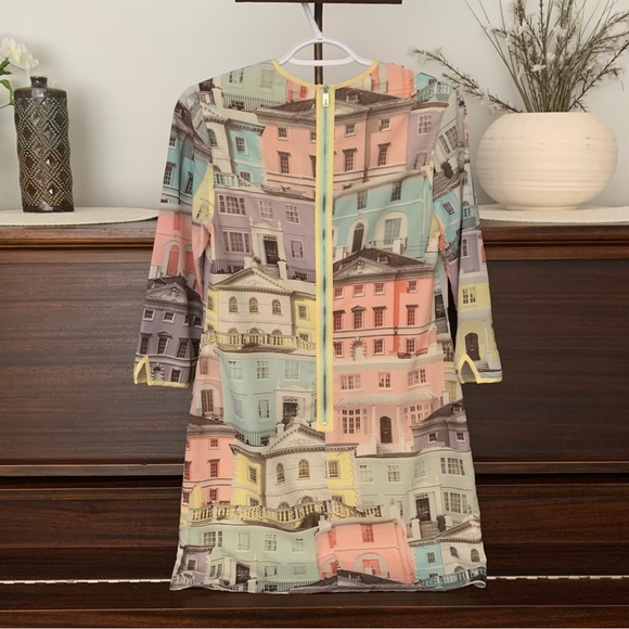 Ted Baker Regency House Print Shift Dress - Picture 8 of 13